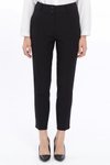 Siyah Cep Detaylı Bilek Boy Mevsimlik Pantolon