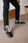Siyah Ortopedik Garantili Unisex Sneaker Spor Ayakkabı
