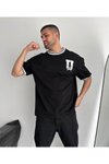 Siyah Oversize Unisex Tshirt