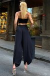 Siyah Şalvar Model Pantolon