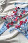 SkyBlue Skyblue Connell Çiçek İşlemeli Bralet Takım