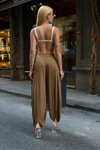 Sütlü Kahve Şalvar Model Pantolon