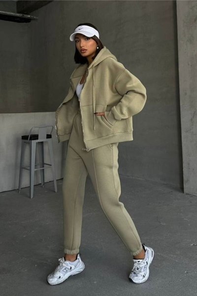 Çağla Hooded Oversize Tracksuit Set