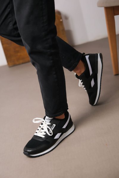 Black Guaranteed Orthopedic Unisex Sneaker Sports Shoe