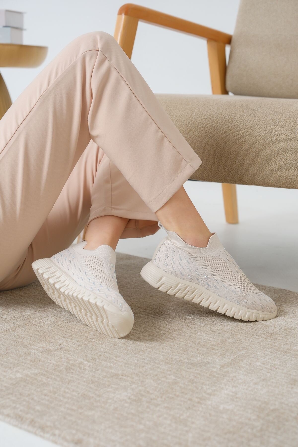 Beige Marvin Orthopedic Sneaker - Daxtors