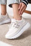 Beyaz Garantili Ortopedik Sneaker Spor Ayakkabı