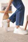Beyaz Marvin Ortopedik Sneaker Spor Ayakkabı