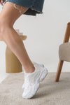 Beyaz Ortopedik Sneaker Spor Ayakkabı