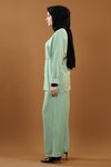 Mint Bağlamalı Kimono İkili Tesettür Takım