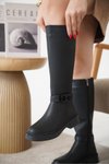 Siyah Soğuk Geçirmez Kışlık Çizme