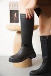 Siyah Soğuk Geçirmez Kışlık Çizme