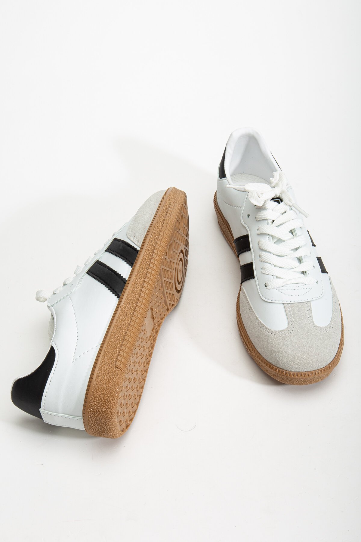 Beyaz Sanbo Ortopedik Unisex Sneaker Spor Ayakkabı - Daxtors