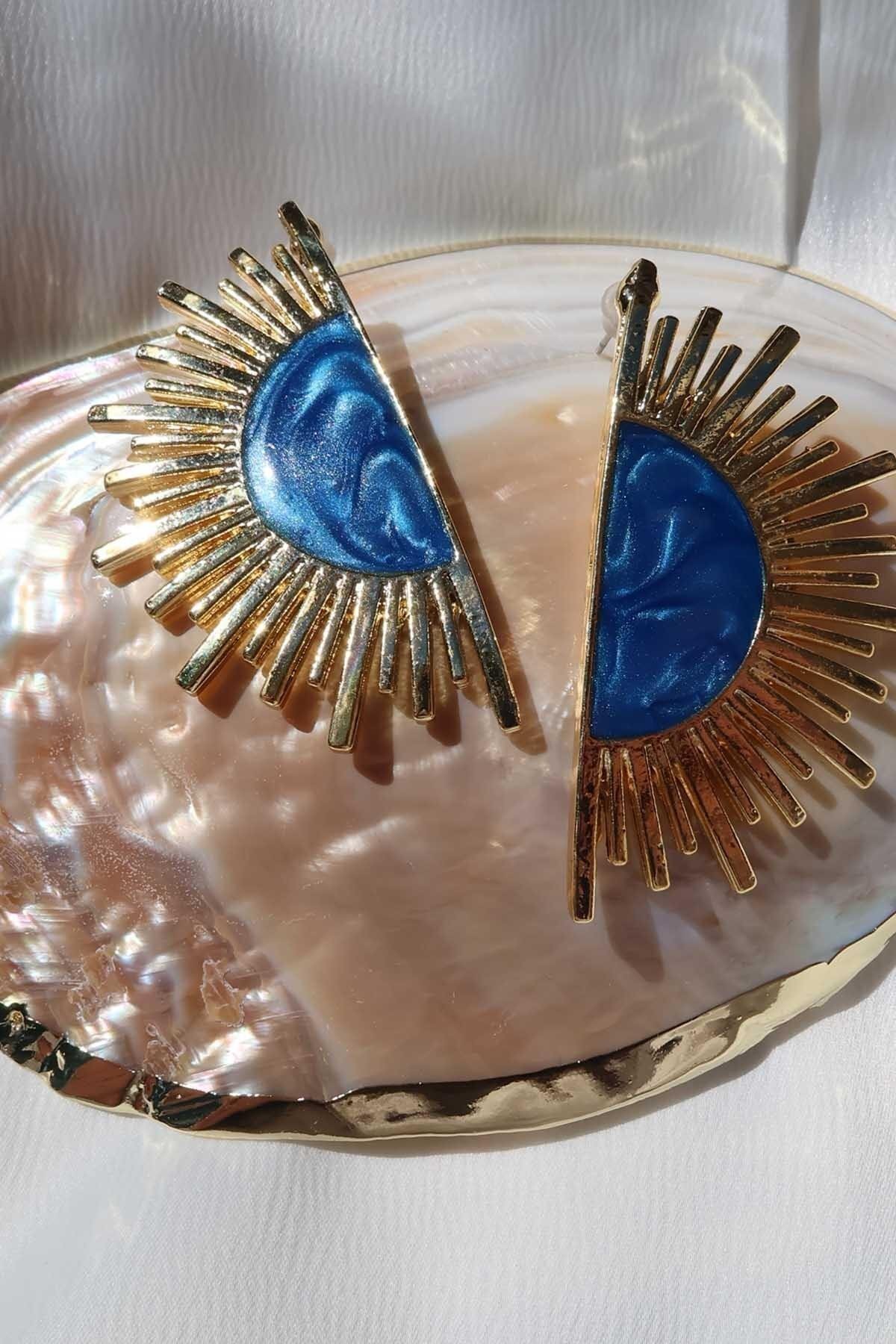 حلق سولاريس أزرق - Byp Atelier
