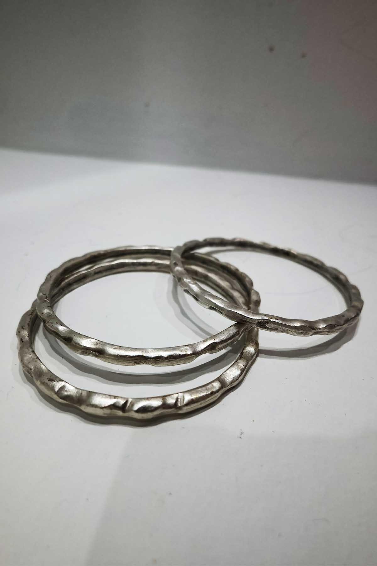 سوار فضي أيقونة الموجة - Byp Atelier