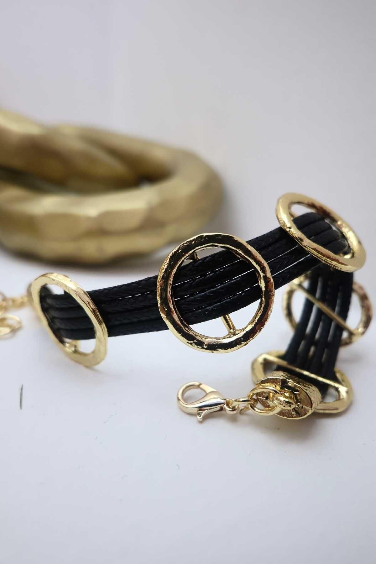 سوار حلقة سوداء - Byp Atelier
