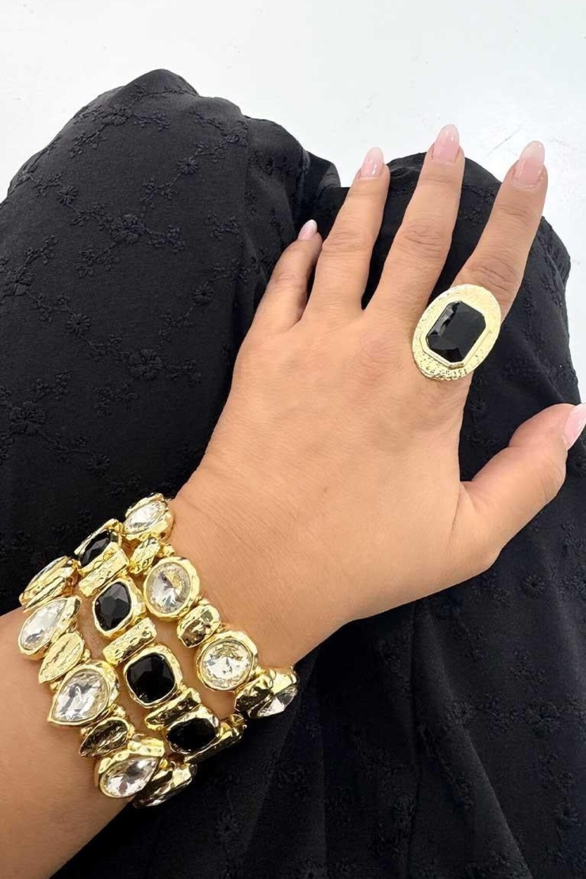 خاتم ماجيستي الأسود - Byp Atelier