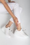 Beyaz Ortopedik Sneaker Spor Ayakkabı