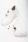 Beyaz Ortopedik Sneaker Spor Ayakkabı