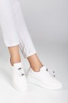 Beyaz Ortopedik Sneaker Spor Ayakkabı