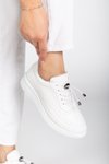 Beyaz Ortopedik Sneaker Spor Ayakkabı