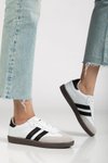 Beyaz Sanbo Ortopedik Sneaker Spor Ayakkabı