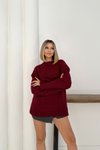 Bordo Oversize Basic Kazak