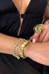 Gold Bal Peteği Bileklik