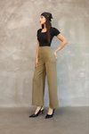 Haki Mango Model Pantolon