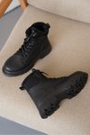 Siyah D988 Soğuk Geçirmez Kışlık Bot