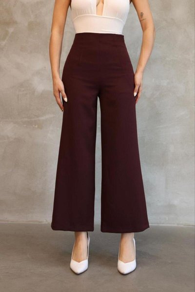 Bordo Mango Model Pantolon