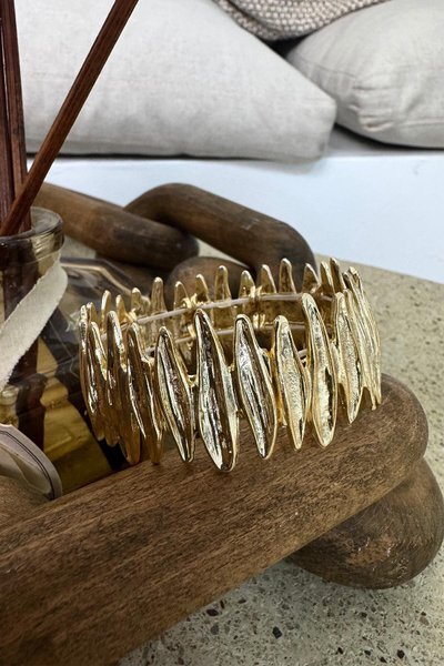 Gold Tone Harmony Bracelet